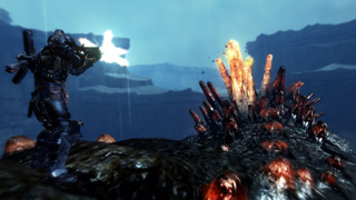 Illustration for article titled Lost Planet 2 Screens Show The Belly Of The Beast